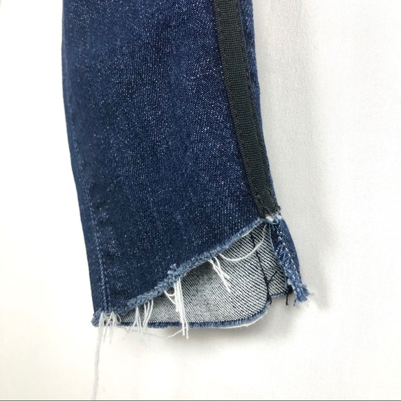 MOTHER Stunner Zip Ankle Step Fray Jeans - Picture 6 of 16